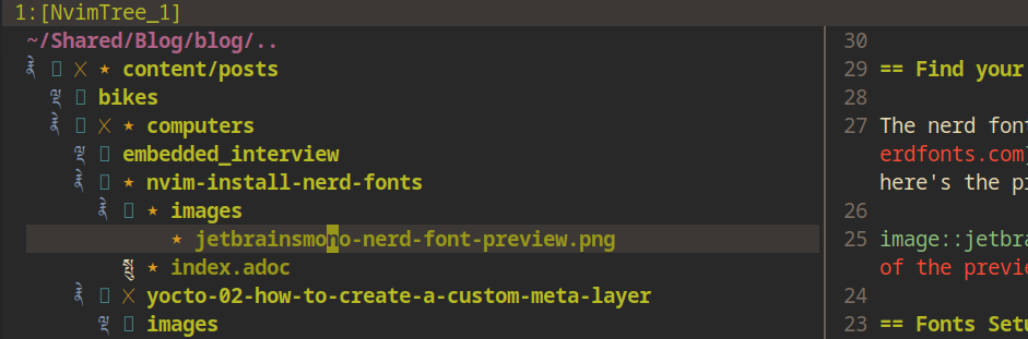 icons before